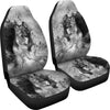 German Shepherd B/W Print Car Seat Covers-Free Shipping - Deruj.com