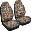 Airedale Terrier Dog Floral Print Car Seat Covers-Free Shipping - Deruj.com