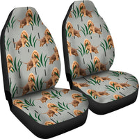 Bloodhound Dog Patterns Print Car Seat Coves-Free Shipping - Deruj.com