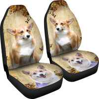 Pembroke Welsh Corgi Print Car Seat Covers-Free Shipping - Deruj.com