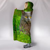 Chartreux Cat Nature Print Hooded Blanket-Free Shipping - Deruj.com