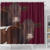 Pinzgauer cattle (Cow) Print Shower Curtain-Free Shipping - Deruj.com