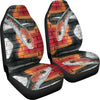 Snake Red Print Car Seat Covers-Free Shipping - Deruj.com