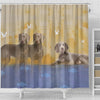 Amazing Weimaraner Dog Print Shower Curtain-Free Shipping - Deruj.com