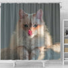Cute Birman Cat Print Shower Curtain-Free Shipping - Deruj.com