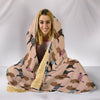 Cute Yorkie Pattern Print Hooded Blanket-Free Shipping - Deruj.com