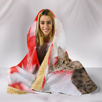 Lovely American Bobtail Cat Hooded Blanket-Free Shipping - Deruj.com