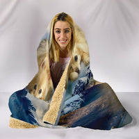 Cute Pomeranian Puppy Print Hooded Blanket-Free Shipping - Deruj.com