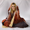 Cute Irish Red and White Setter Print Hooded Blanket-Free Shipping - Deruj.com