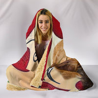 Airedale Terrier Print Hooded Blanket-Free Shipping - Deruj.com