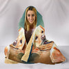 Cute Labrador Retriever Print Hooded Blanket-Free Shipping - Deruj.com