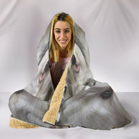 Cute Old English Sheepdog Print Hooded Blanket-Free Shipping - Deruj.com