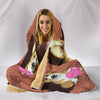 Pembroke Welsh Corgi Love Print Hooded Blanket-Free Shipping - Deruj.com