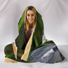 Grey Heron Bird Print Hooded Blanket-Free Shipping - Deruj.com