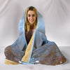 Golden Retriever Dog Art Print Hooded Blanket-Free Shipping - Deruj.com