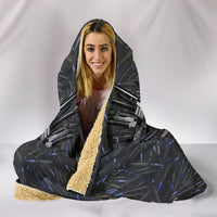 Gun And Skull Print Limited Edition Hooded Blanket-Free Shipping - Deruj.com