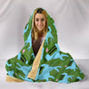 Golden Retriever Dog Pattern Print Limited Edition Hooded Blanket-Free Shipping - Deruj.com