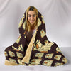 Bulldog Pattern Print Hooded Blanket-Free Shipping - Deruj.com