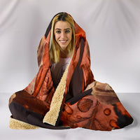Wirehaired Vizsla Print Hooded Blanket-Free Shipping - Deruj.com