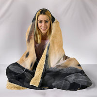 Cute Golden Hamster Print Hooded Blanket-Free Shipping - Deruj.com
