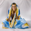 Salmon Crested Cockatoo Print Hooded Blanket-Free Shipping - Deruj.com