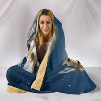 Norwegian Lundehund Print Hooded Blanket-Free Shipping - Deruj.com