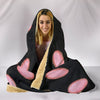 Pink Paws Print Hooded Blanket-Free Shipping - Deruj.com