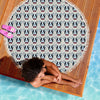 French Bulldog Pattern Print Limited Edition Beach Blanket-Free Shipping - Deruj.com