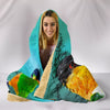 Caique Parrot Print Hooded Blanket-Free Shipping - Deruj.com