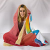 Rainbow Unicorn Print Hooded Blanket-Free Shipping - Deruj.com