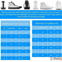 High Top Canvas Shoes - Free Shipping - Deruj.com