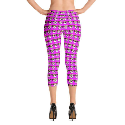 Dog Print Pink Leggings (Free Shipping) - Deruj.com